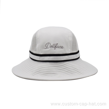 Custom Wide Brim Bucket Hat